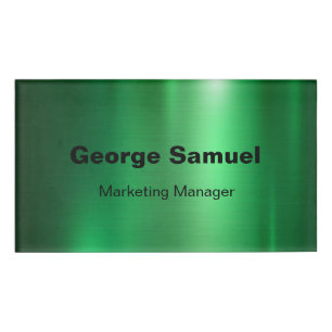 Simple Business Employee Name Tag