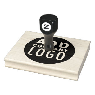 Simple Business Logo Accountants Office Rubber Stamp