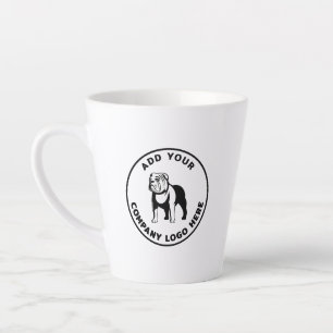 Simple Business Logo Modern Promotional Latte Mug