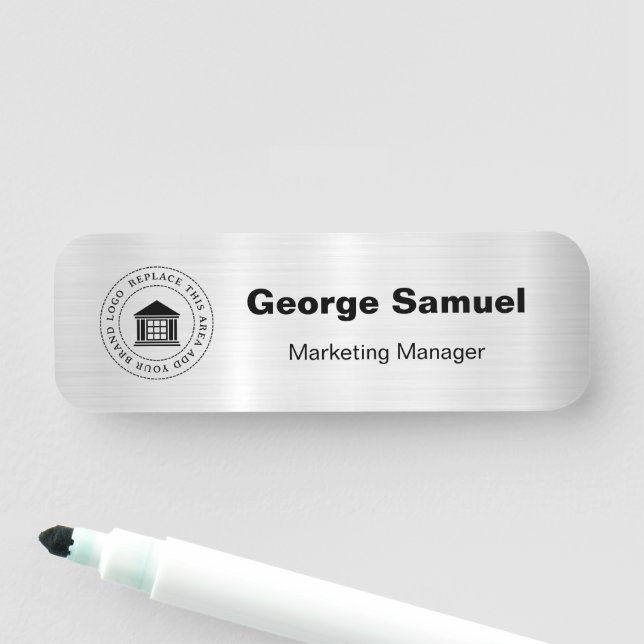 Simple Business Logo | Name | Designation Tag (In Situ)