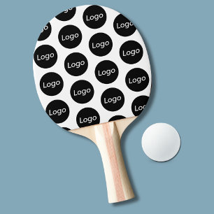 Simple Business Logo Promotional Ping Pong Paddle