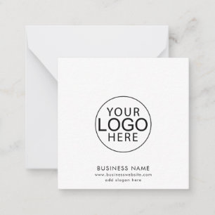 Simple Business Logo Website Modern Card