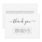 Simple Business Thank You Card - Add Logo