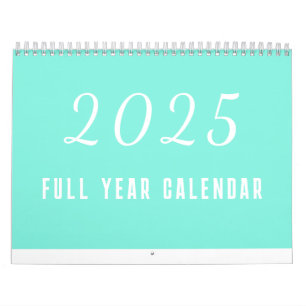 Simple Calendar 2025 Minimalist
