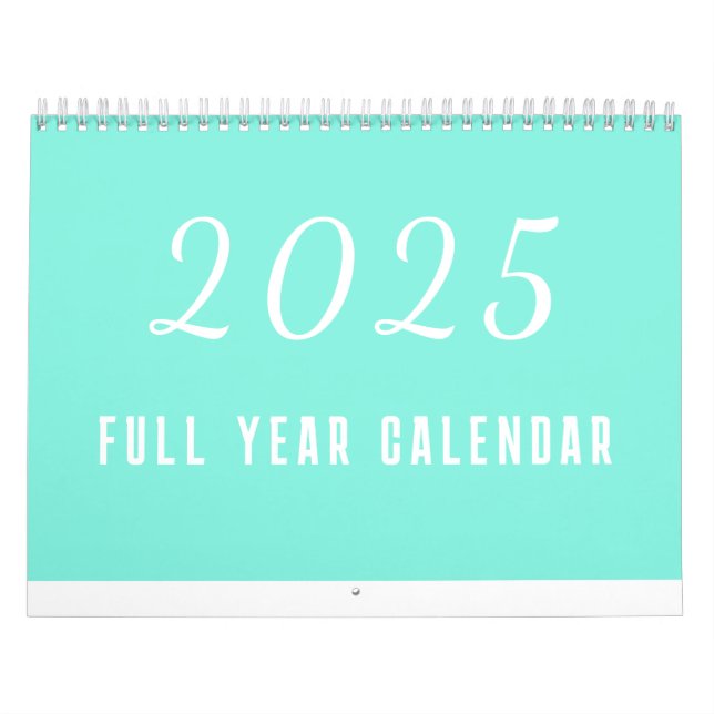 Simple Calendar 2025 Minimalist (Cover)