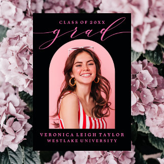 SIMPLE CALLIGRAPHIE D'ARCHE MINIMALISTE INVITATION