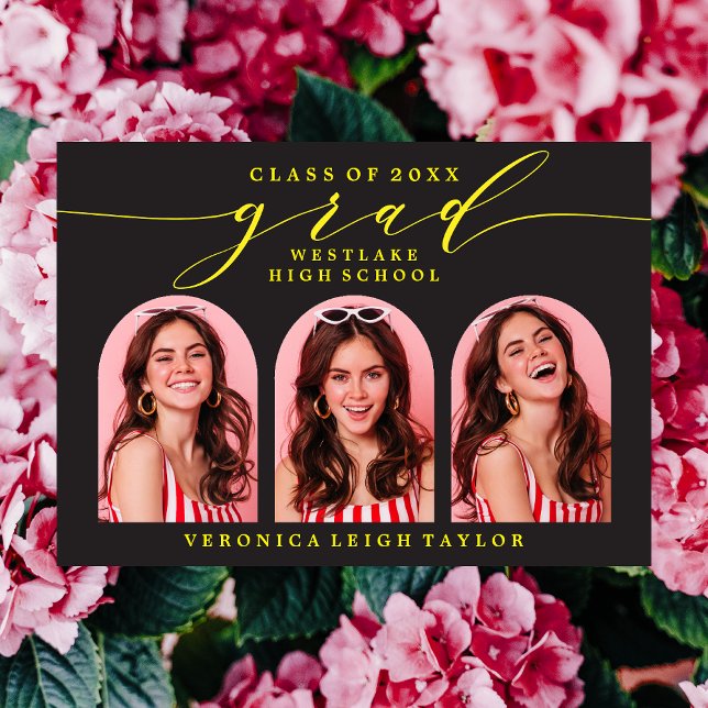 SIMPLE CALLIGRAPHIE D'ARCHE MINIMALISTE INVITATION (Créateur téléchargé)