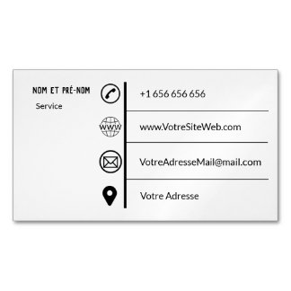 Simple calling card