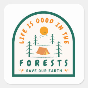 Simple Camping / Outdoors Sticker   take a hike