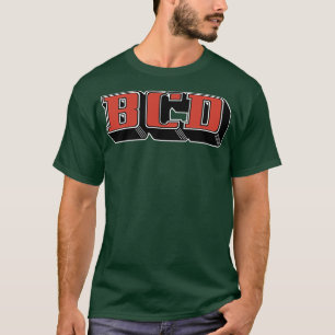 Simple Casual Bcd Design T-Shirt