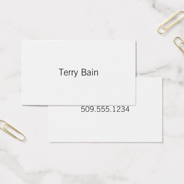 Simple centré avant et arrière (Bureau)