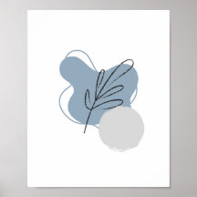 Simple Chic Abstract Minimalist Boho Nature Style