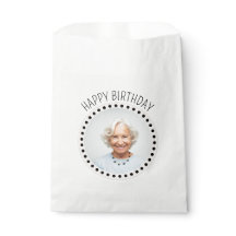 Simple Chic Editable Polka Dot Photo Gift