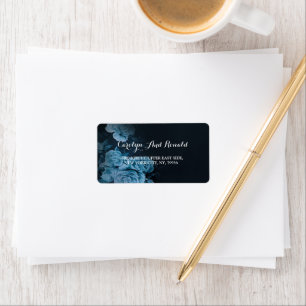 Simple Chic Gold Geometric Frame Label