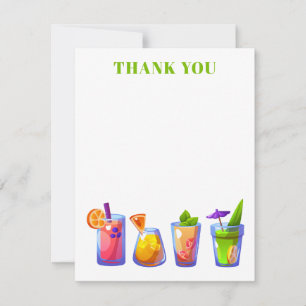 Simple Chic Modern Minimalist Thank You Card