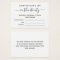 Simple Chic Script Certificate of Authenticity