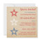 Simple Chic Stars 4th of July Invitation