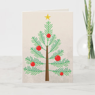 Simple Christmas Tree Card