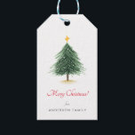 Simple Christmas Tree Holidays Gift Tags<br><div class="desc">Simple Christmas Tree Holidays Gift Tags</div>