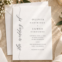 Simple Classic Black and White Minimalist Elegant