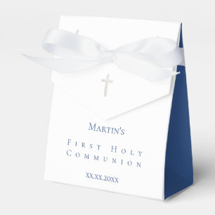 simple classic First Holy Communion Favor Box
