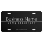 Simple Classy White Text on Black