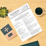 Simple Clean Grey White Executive Resume Template Letterhead<br><div class="desc">Elevate your profile above the competition with this Simple Clean Grey and White Executive Resume Template—With a sophisticated, customizable layout, this template offers an ideal platform to highlight your expertise and qualifications to prospective employers. Features a modern minimalist design and attention-grabbing headings. Fully editable sections for education, work history, and...</div>