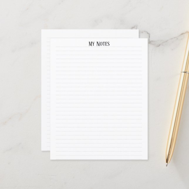 Simple Clean Minimalist Dotted Lines personalize (Front/Back In Situ)
