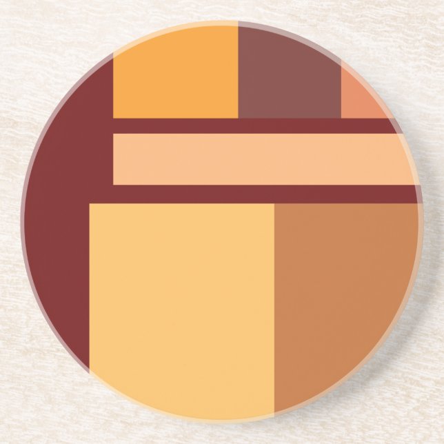 Simple Clean Modern Minimal Coaster (Front)