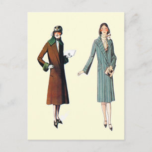 Simple coats for everyday wear postcard