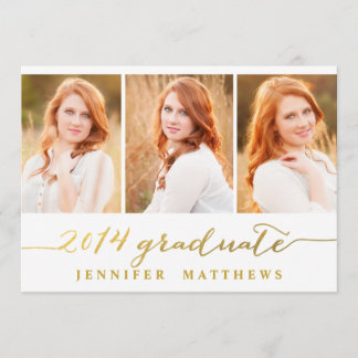 Simple Collage | Graduation Party Invitation