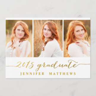 Simple Collage | Graduation Party Invitation