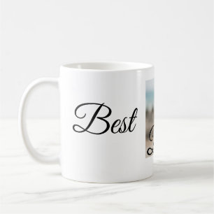 Simple colourful animal add name photo dog mom gif coffee mug