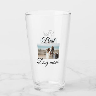 Simple colourful animal add name photo dog mom gif glass