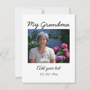 simple colourful minimal photo my grandma text yea