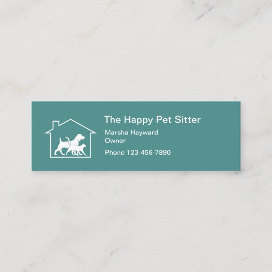 House Sitting Business Cards & Profile Cards | Zazzle CA