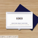 Simple Company Logo Business Card Holder<br><div class="desc">Elevate your networking game with this simple, sleek, and professional business card case. The clean white background features your logo, company name, address, contact information and website in classic typography in the lower thirds add a touch of sophistication to your business interactions. Stay organized and make a lasting impression with...</div>