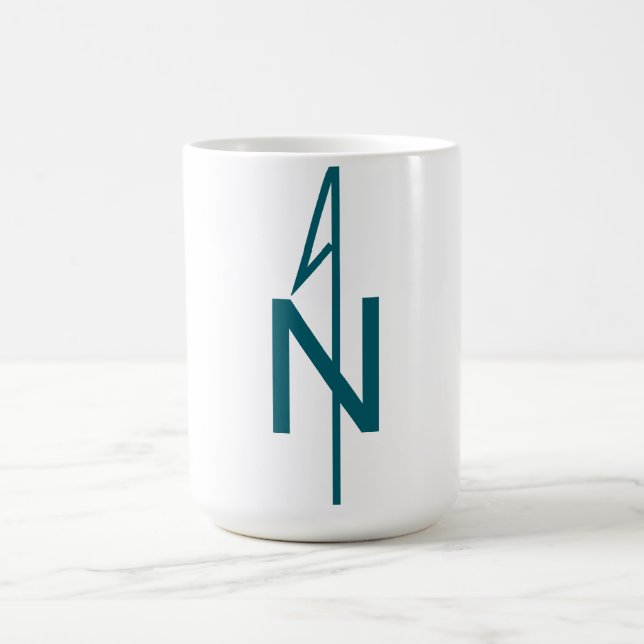  Simple Compass Rose Coffee Mug (Center)