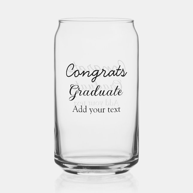 Simple congratulation graduation add your (Recto)