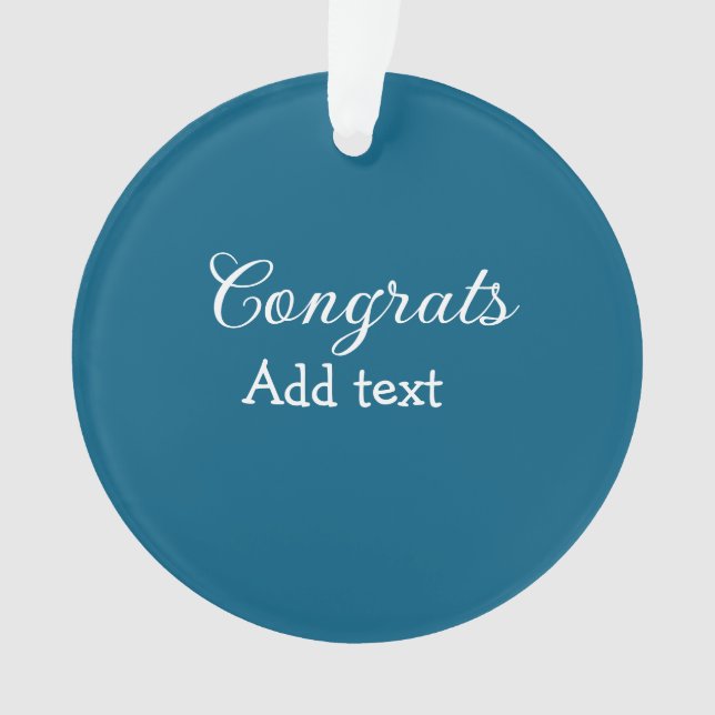 Simple congratulation graduation add your (devant)