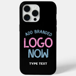 SIMPLE CONTEMPORARY CLEAN BLACK FASHIONABLE CLIENT iPhone 15 PRO MAX CASE