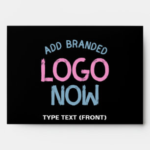 SIMPLE CONTEMPORARY CLEAN BLACK FASHIONABLE CLIENT ENVELOPE