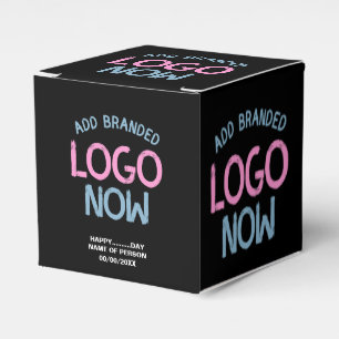 SIMPLE CONTEMPORARY CLEAN BLACK FASHIONABLE CLIENT FAVOR BOX
