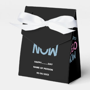SIMPLE CONTEMPORARY CLEAN BLACK FASHIONABLE CLIENT FAVOR BOX