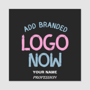 SIMPLE CONTEMPORARY CLEAN BLACK FASHIONABLE CLIENT NAME TAG