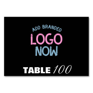 SIMPLE CONTEMPORARY CLEAN BLACK FASHIONABLE CLIENT TABLE NUMBER