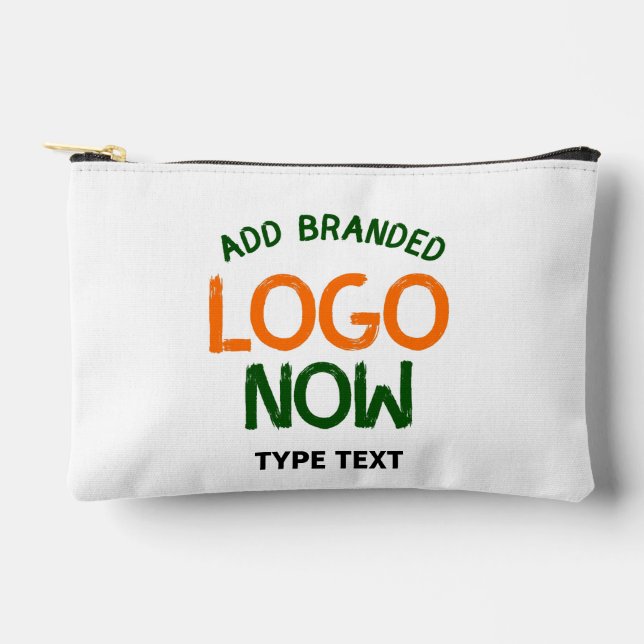 SIMPLE CONTEMPORARY CLEAN WHITE FASHIONABLE CLIENT ACCESSORY POUCH (Front)