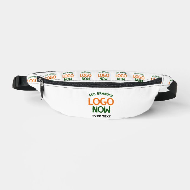 SIMPLE CONTEMPORARY CLEAN WHITE FASHIONABLE CLIENT FANNY PACK (Front)