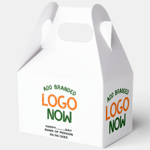 SIMPLE CONTEMPORARY CLEAN WHITE FASHIONABLE CLIENT FAVOR BOX