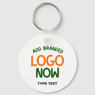 SIMPLE CONTEMPORARY CLEAN WHITE FASHIONABLE CLIENT KEYCHAIN
